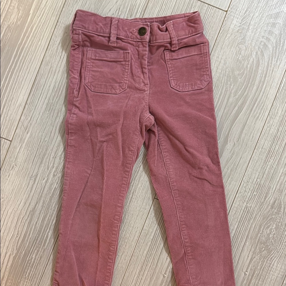 Casual Pink Full Length Pants